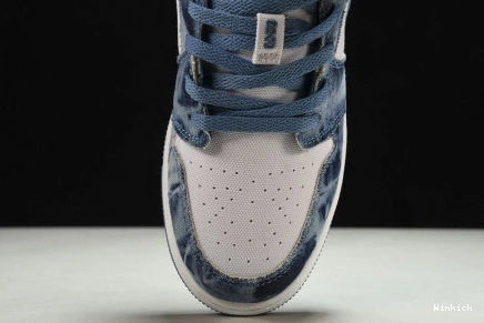 Air 1 Denim” DM8947-100 Jordan “Washed Low 1211